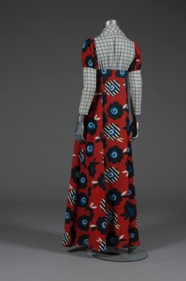 Lot 209 - An Ossie Clark/Celia Birtwell printed moss...