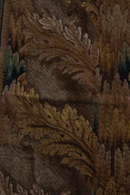 Lot 35 - A suite of embroidered bargello or flame...