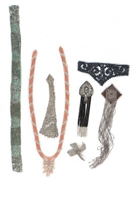 Lot 33 - A group of mainly beaded and sequinned...