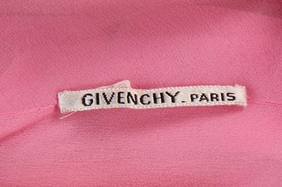 Lot 91 - A Givenchy couture peppermint green cloqué...