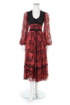 Lot 126 - A Thea Porter 'gypsy' dress, circa 1970,...