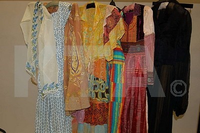 Lot 12 - A group of mainly hippy/flower-power clothing,...