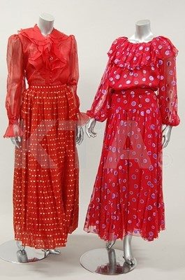 Lot 146 - A group of gipsy/peasant inspired evening wear,...