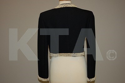 Lot 19 - A Moschino Chanel-style jacket, 1990s,...