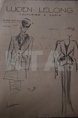 Lot 262 - Christian Dior for Lucien Lelong original...