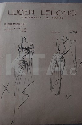 Lot 262 - Christian Dior for Lucien Lelong original...