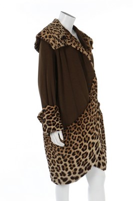 Lot 218 - Barbra Streisand's 'Funny Girl' brown wool and...