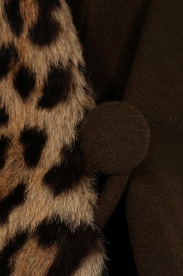 Lot 218 - Barbra Streisand's 'Funny Girl' brown wool and...