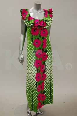 Lot 348 - A group of vibrant printed sixties clothing,...