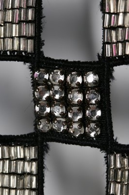 Lot 165 - A Gianni Versace black silk evening dress with...