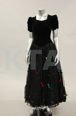 Lot 88 - Three mid 1950s ball gowns, one of grey lace...