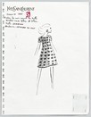 Lot 18 - Yves Saint Laurent fashion sketches,...