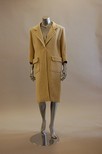 Lot 131 - A Balenciaga couture cream tweed coat, 1962,...