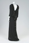 Lot 139 - A Balenciaga black boucl wool and mink...