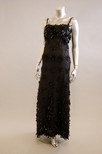Lot 132 - A Marc Bohan for Christian Dior couture black...