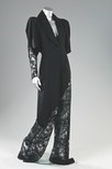 Lot 206 - An Alexander McQueen for Givenchy black wool...