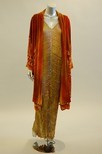 Lot 216 - A Patricia & Charles Lester pleated silk...