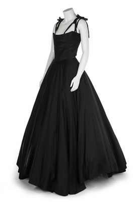 Lot 191 - A Vivienne Westwood black silk ball gown, 1994-...