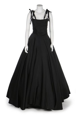 Lot 191 - A Vivienne Westwood black silk ball gown, 1994-...