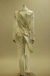 Lot 228 - A Julian Macdonald for Givenchy silver painted...