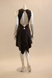 Lot 205 - A Roland Mouret black silk cocktail dress,...