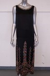 Lot 42 - A Marshall and Snelgrove black beaded cocktail...