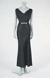 Lot 63 - An Alfred Lenief couture bias cut evening gown...