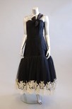 Lot 77 - A Lanvin/Castillo couture evening gown, late...