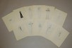 Lot 15 - Blanche Aubert for Vionnet fashion sketches,...