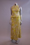 Lot 130 - A Karl Lagerfeld for Patou couture acid yellow...