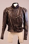 Lot 150 - A Jean Paul Gaultier black leather biker...