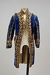 Lot 162 - An elaborate livery or court coat in 1790s...