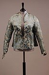 Lot 171 - The remains of a 1750s Spitalfields silk gown,...