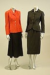 Lot 197 - A group of suits, jackets and coats, 1940s-50s,...