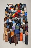 Lot 218 - A large group of silk ties, cravats and a...