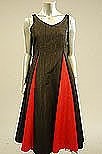Lot 10 - Jasmine Guinness' fifties-style black and red...
