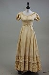 Lot 261 - A group of bridal wear dating from the 1810s,...