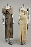 Lot 287 - A group of evening wear with metallic weaves...