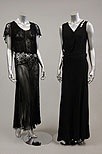 Lot 288 - A group of black evening wear, 1930s,...