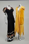 Lot 291 - Four summery evening gowns, 1930s, mainly with...