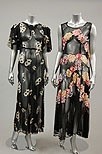 Lot 295 - Summery evening gowns, 1930s, six including...