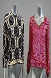 Lot 323 - A group of sequined and beaded evening bodices,...