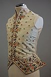 Lot 340 - A gentleman's embroidered waistcoat, circa...