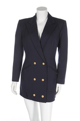 Lot 249 - Princess Diana's Chelsea Design Company navy...