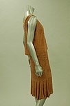 Lot 115 - A beaded chiffon cocktail gown, circa 1929,...