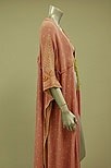 Lot 43 - A Bill Gibb knitted pink wool kimono,...