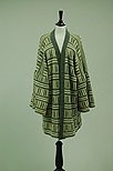 Lot 45 - A Bill Gibb `piano-key' knit kimono jacket,...