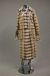 Lot 49 - A Bill Gibb striped wool and lace ensemble,...