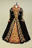 Lot 182 - Dame Joan Sutherland's black velvet and...