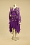 Lot 29 - A Zandra Rhodes printed chiffon dress,...